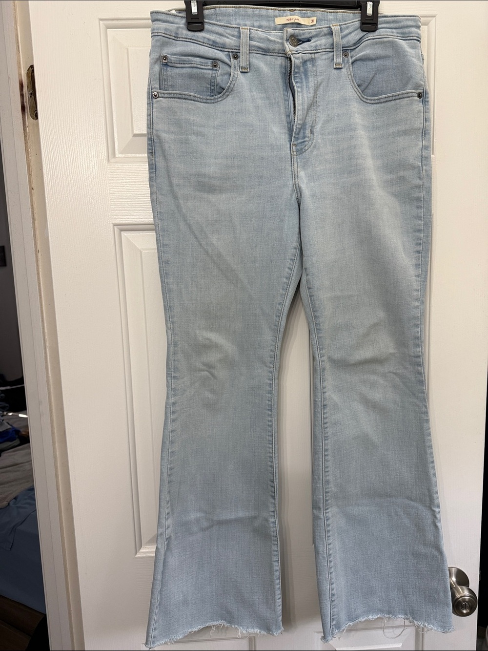 Levi's Light Blue Flare Jeans